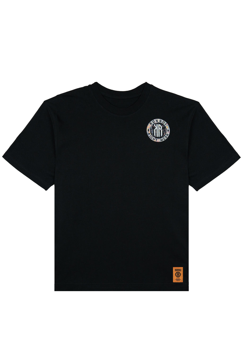 KONROI Fightwear - “Las Leyendas No Mueren” Black Oversized MMA T-Shirt (Back Printed)